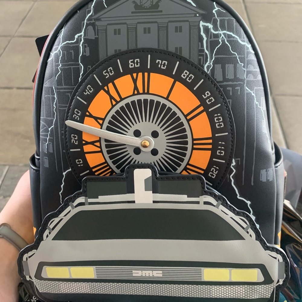 Glow in the Dark Back to the Future Loungefly